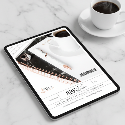 Shopify Pre-Launch Workbook